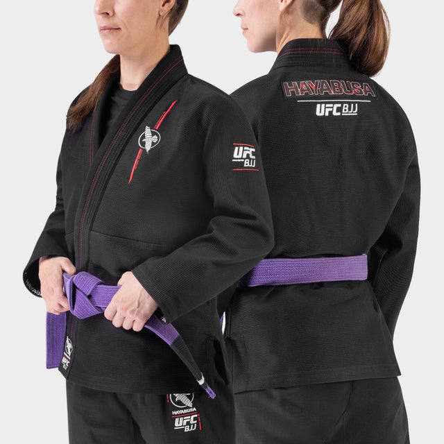 Hayabusa x UFC BJJ-Gi Jacke Lightweight Damen – Schwarz