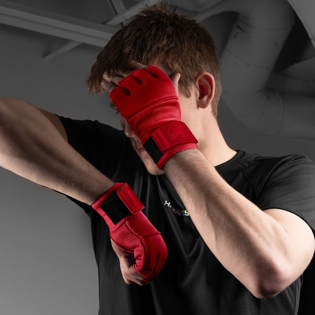 Bende da boxe Hayabusa Deluxe Quick – Rosso