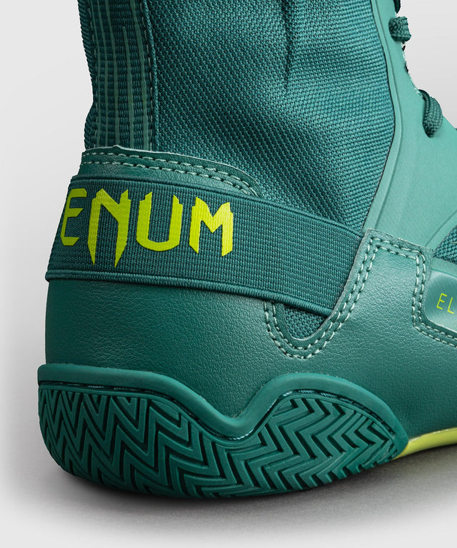 Chaussures de boxe Venum Elite Neo – Vert/Jaune Néon