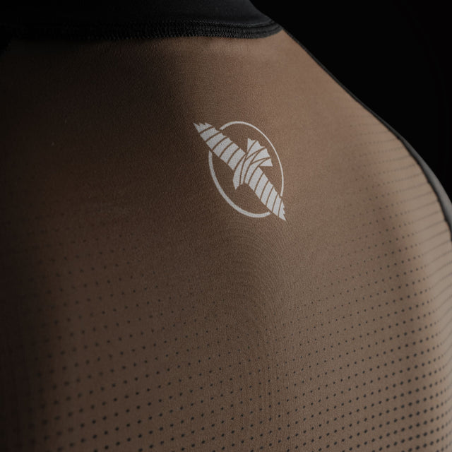 Hayabusa Rashguard Pro Ranked lange ærmer Kvinder - Brun