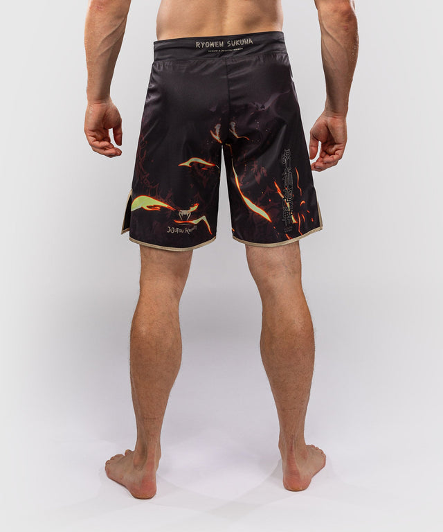 Venum MMA-Shorts x Jujutsu Kaisen Sukuna – Schwarz/Beige