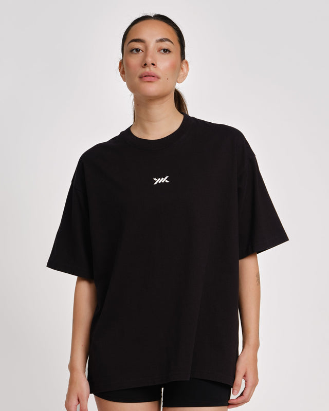 Tricou Caged 'CBU' – Negru