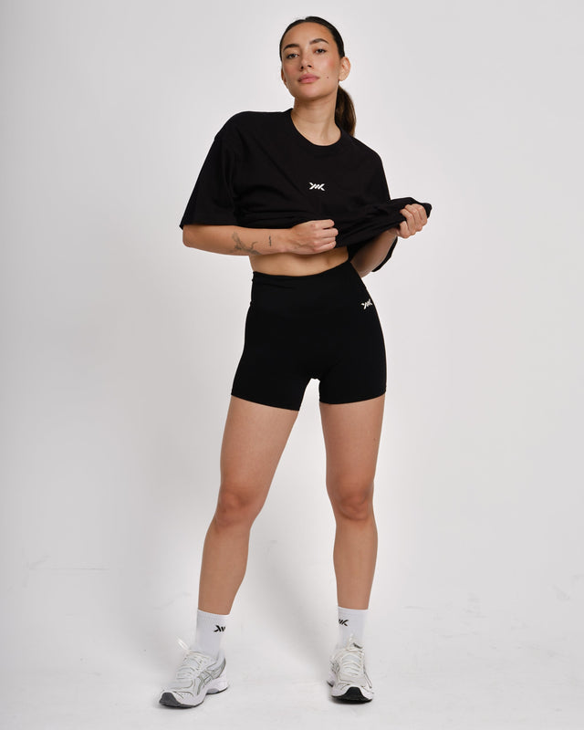 Tricou Caged 'CBU' – Negru