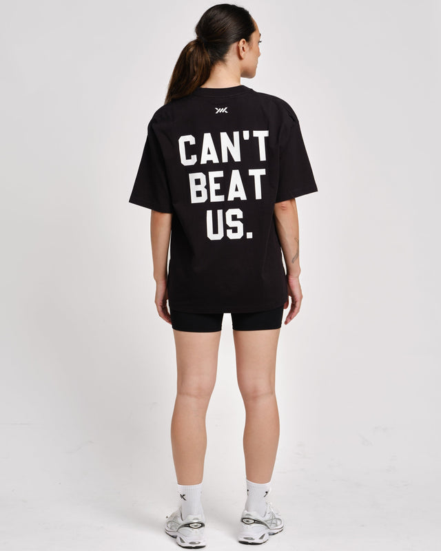 Tricou Caged 'CBU' – Negru