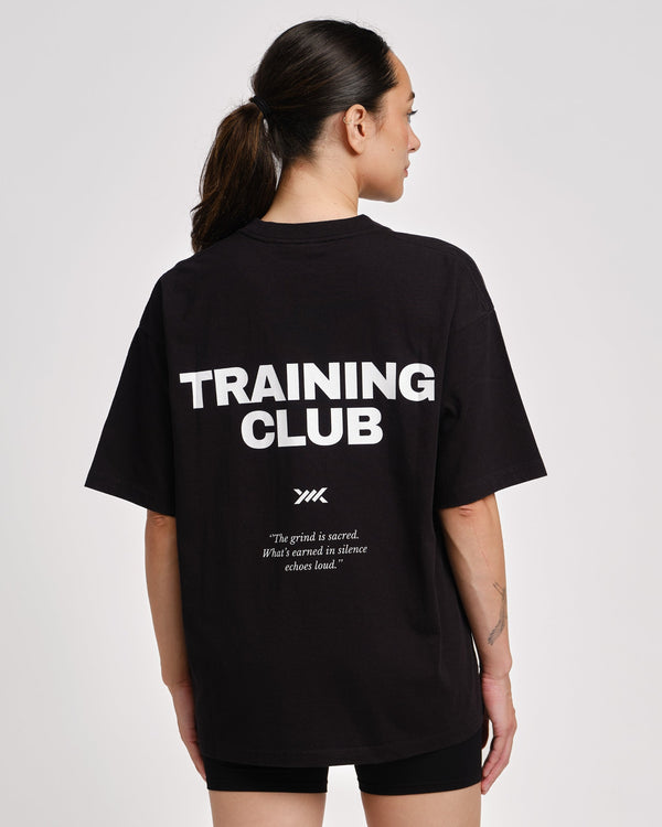 Caged T-Shirt Training Club – Schwarz