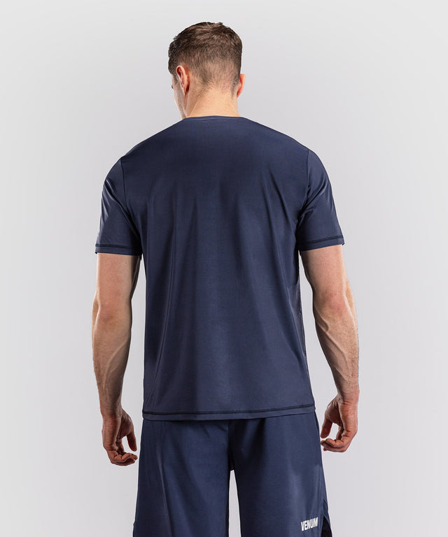 T-shirt Venum Classic Dry Tech – Blu marino/Bianco