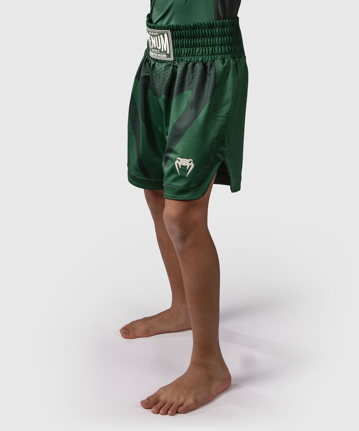 Venum Bokseshorts Attack Børn - Grøn/Brudt hvid