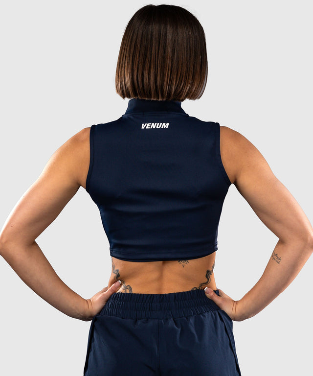 Venum Crop Top Sculpt Shape Dames - Marineblauw