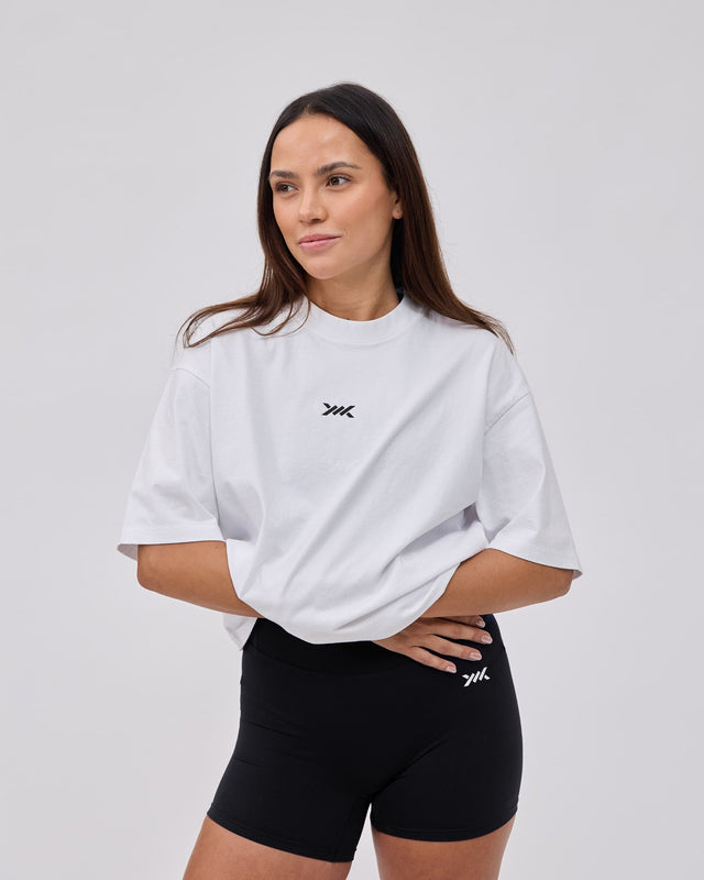 Caged Classic T-shirt - Bianco