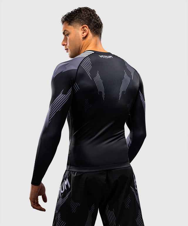 Venum Rashguard No-Gi 6.0 Lange Mouwen - Zwart/Wit