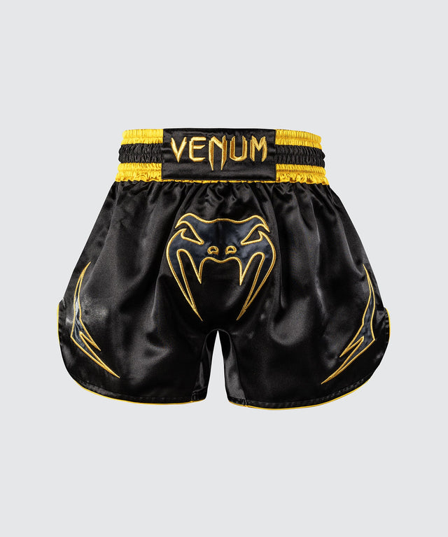 Venum Muay Thai-shorts Bangkok Fury – Svart/Guld