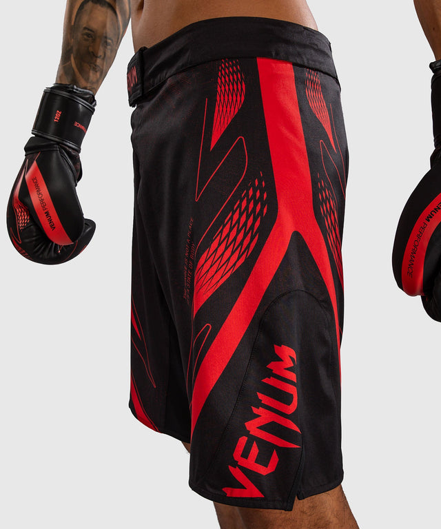 Shorts de MMA Venum Amazonia Reborn – Noir/Rouge