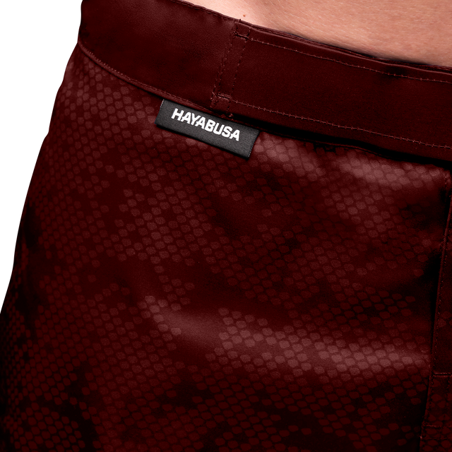 Hayabusa MMA-shorts Hex Mid-Thigh – Bordeaux