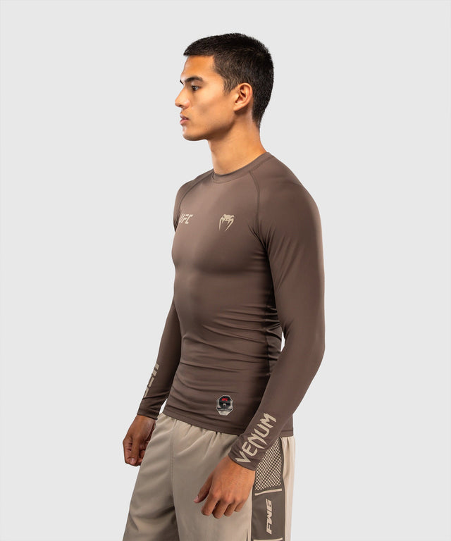 Venum UFC Rashguard Unity Långärmad - Brun