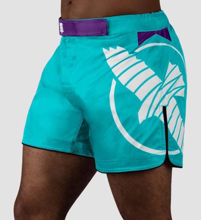 Hayabusa MMA Shorts Icon – Oceánově zelené