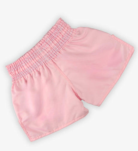 Pantaloni scurți Muay Thai Caged Classic – Roz deschis femei