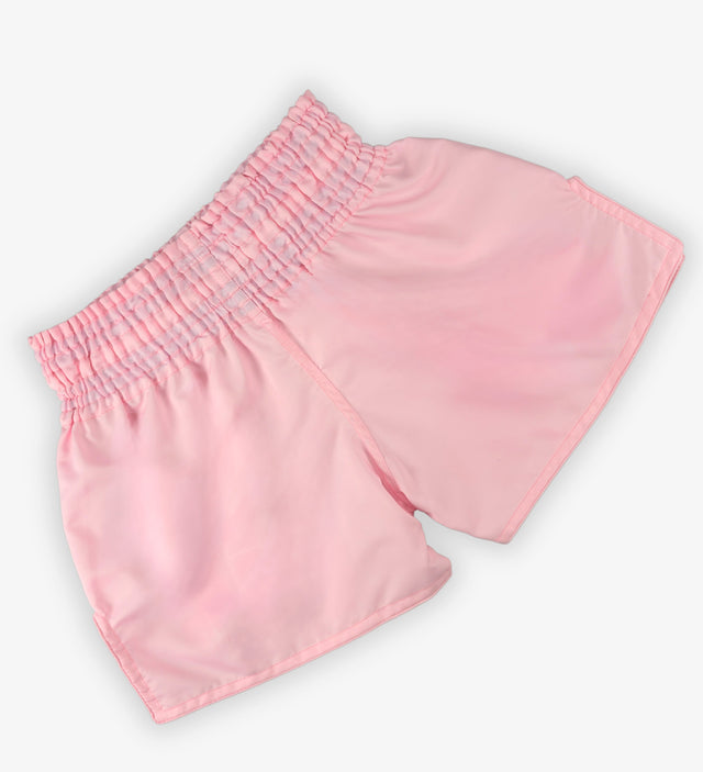 Spodenki Muay Thai Caged Classic – Baby Roze Damskie