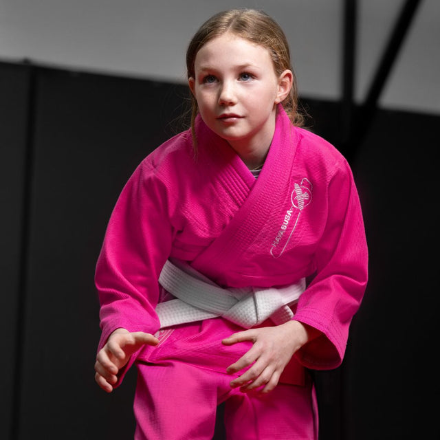 BJJ kimono Hayabusa Essential – Dětské – Růžové