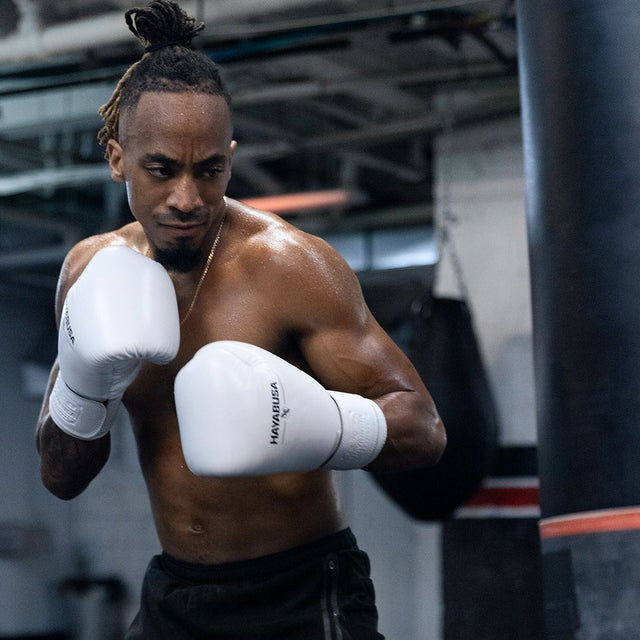 Gants de boxe Hayabusa Pro – Blanc