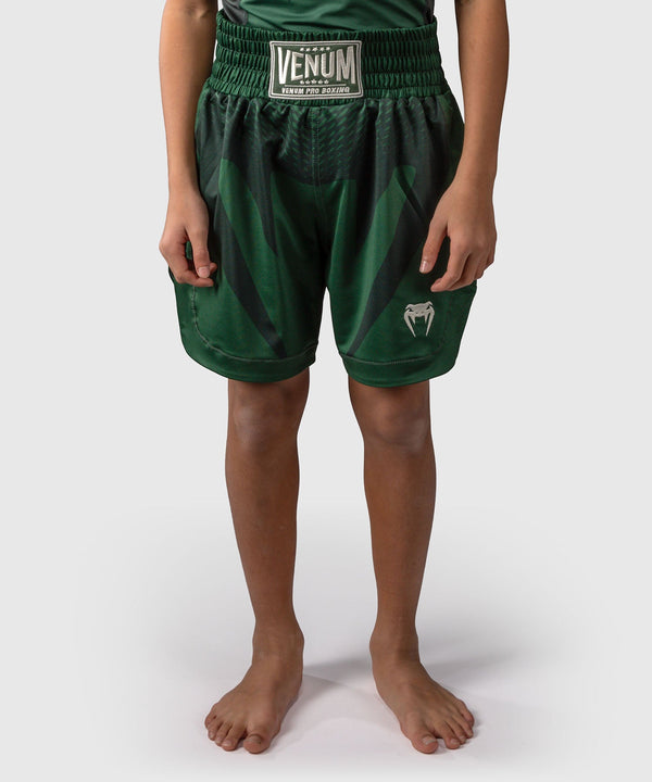 Venum Bokseshorts Attack Børn - Grøn/Brudt hvid