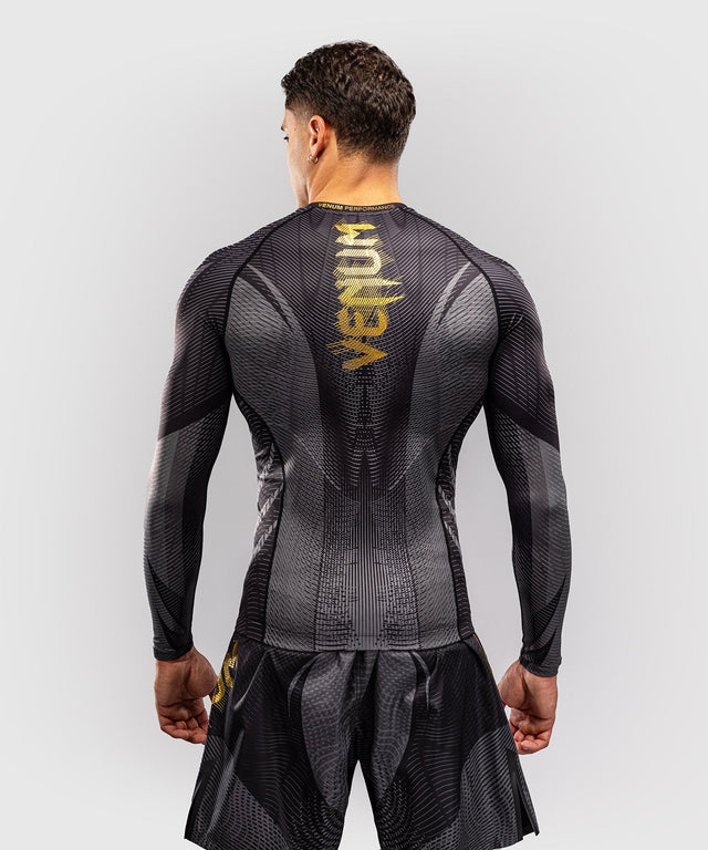 Rashguard Venum Galactic 3.0 Maniche lunghe – Nero/Oro