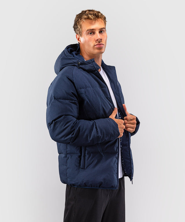 Venum Attack Urban Quilted Jacket – Navy Blue