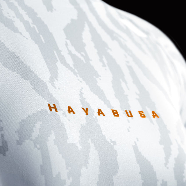 Hayabusa Rashguard Apex Vantage Kurzarm Damen – Weiß