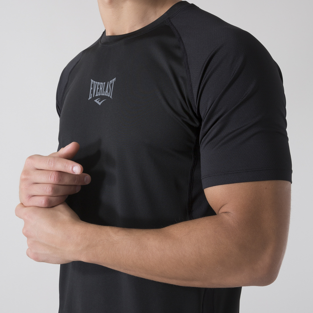 Triko Everlast Compression – Černé
