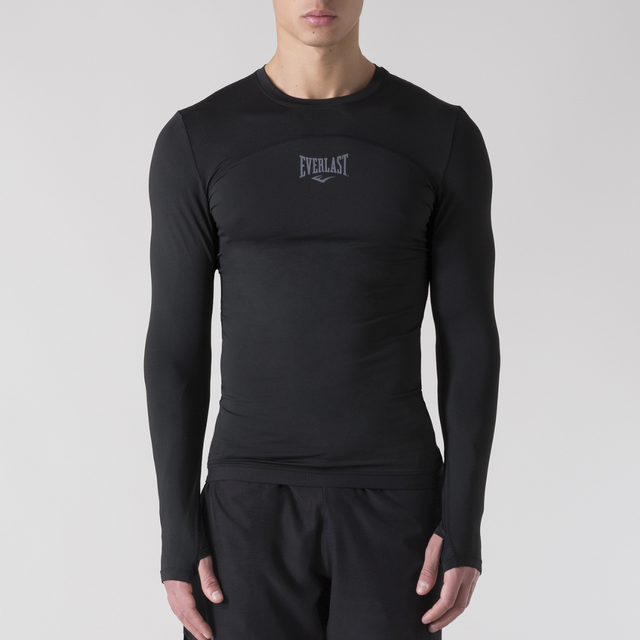 Rashguard Everlast Maniche Lunghe – Nero