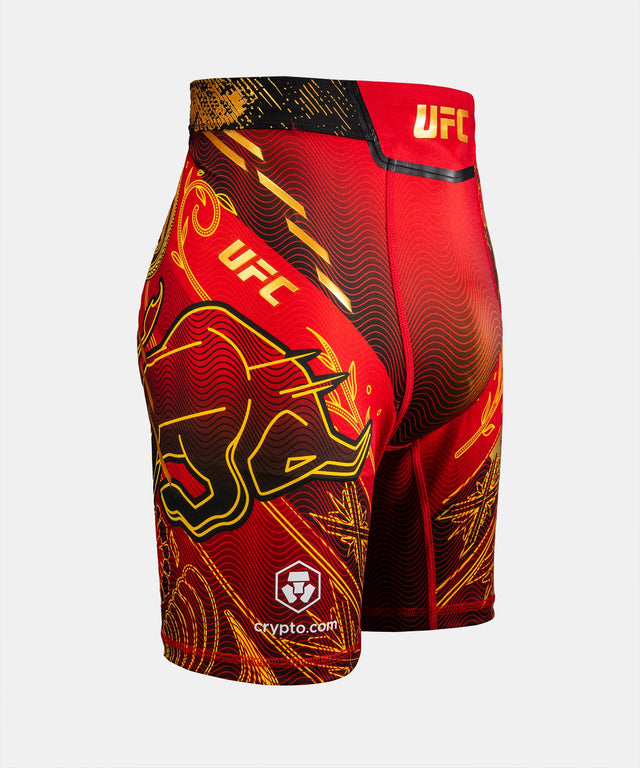 Pantaloncini a compressione MMA Venum UFC Ilia Topuria – Rosso