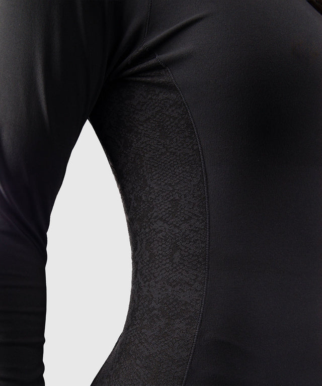 Venum Viper Rashguard Long Sleeves Women's - Black