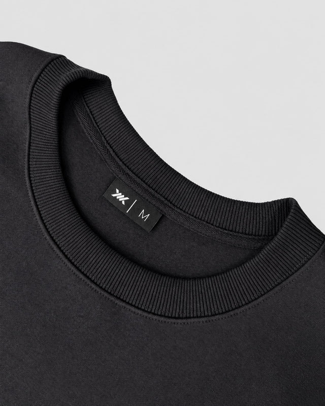 Caged Sweater Varsity – Schwarz