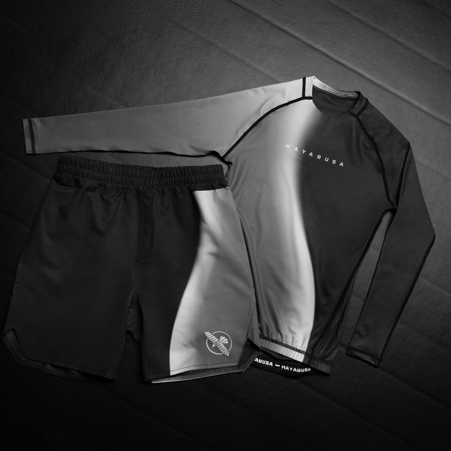 Rashguard Hayabusa Apex Nova Mâneci Lungi Copii – Negru