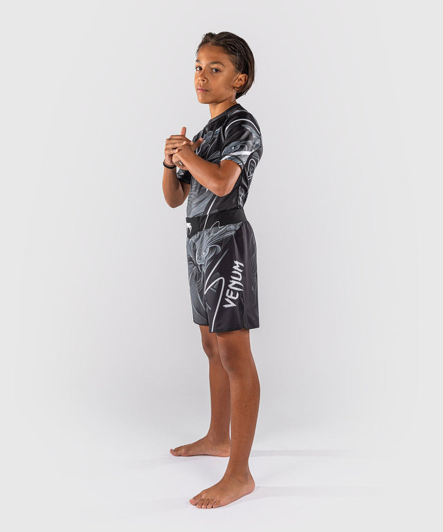 Shorts de MMA Venum Crimson Viper 2.0 Enfant – Noir/Gris