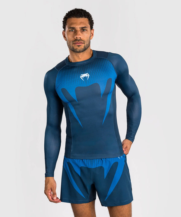 Rashguard Venum No Gi manches longues – Bleu