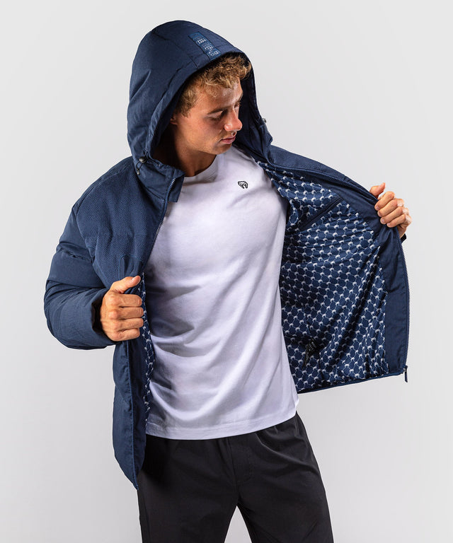 Venum Attack Urban Quilted Jacket – Navy Blue