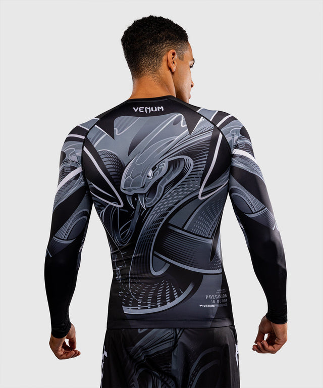 Venum Crimson Viper 2.0 Rashguard Long Sleeves – Black/Grey