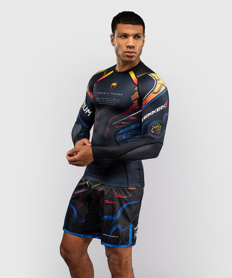 Venum Rashguard TEKKEN 8 Yoshimitsu - Svart/Orange - foto 3