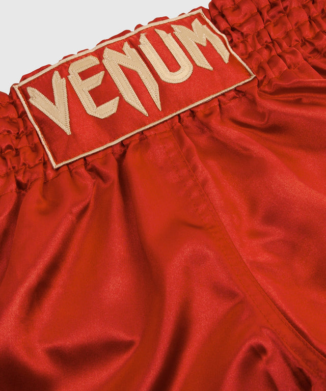 Venum Kickboks Broekje Classic - Rood/Goud