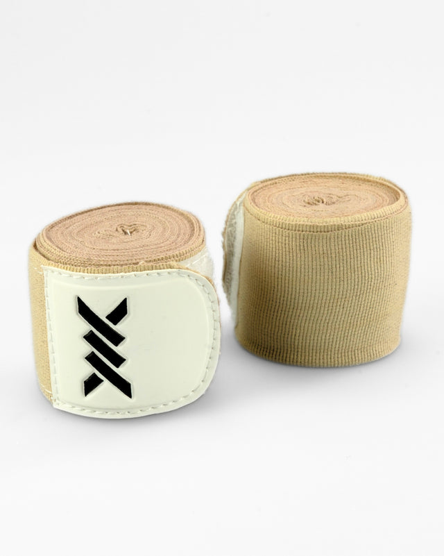 Bandaje de box Caged Essential – Nisip (inclusiv sac de spălare)