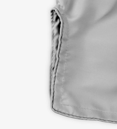 Pantaloni scurți Muay Thai Caged Classic – Gri deschis/Negru femei