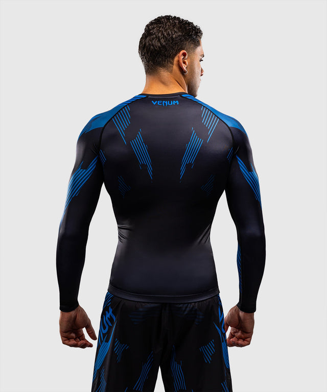 Rashguard Venum No-Gi 6.0 Dlouhé rukávy – Černá/Modrá