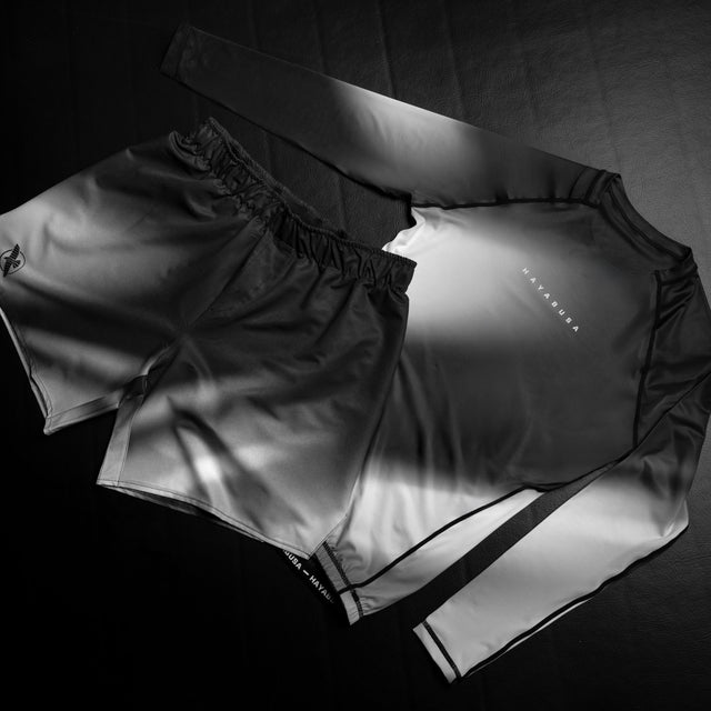 Hayabusa Rashguard Apex Nova Långa ärmar - Grå