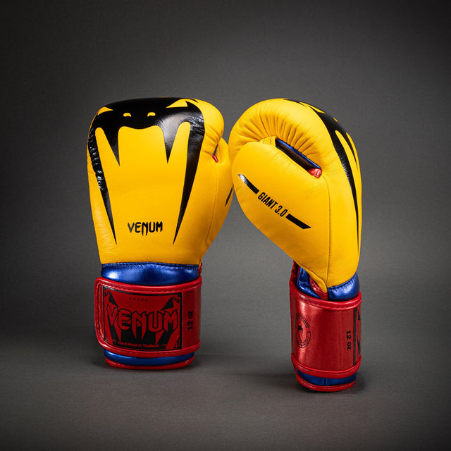 Gants de boxe Venum Giant 3.0 – Jaune/Bleu/Rouge