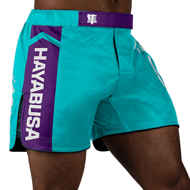Hayabusa MMA Shorts Icon – Oceánově zelené