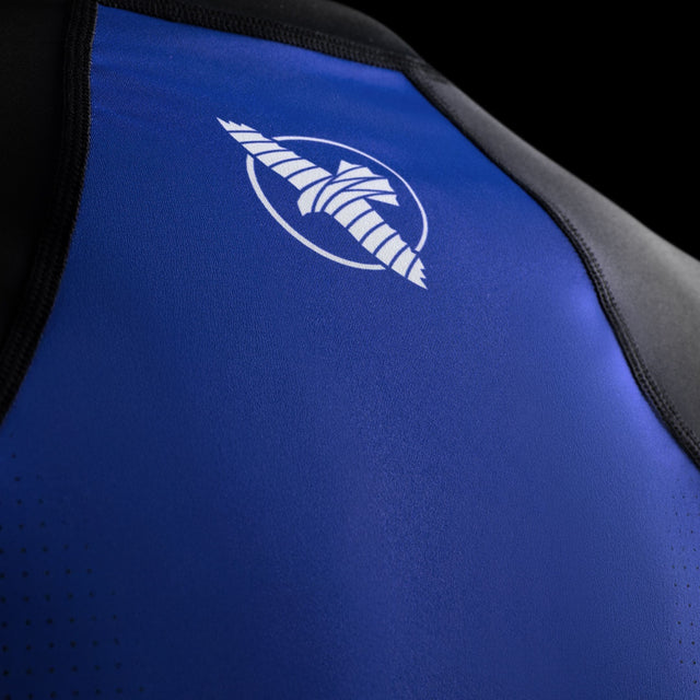 Hayabusa Rashguard Pro Ranked Lange Ärmel – Blau