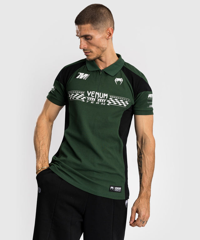 Venum Motorsport Polo - Djup grön