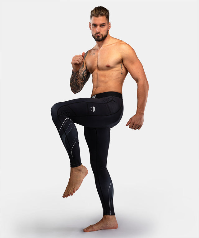 Pantaloncini a compressione Venum Streamline – Nero/Bianco