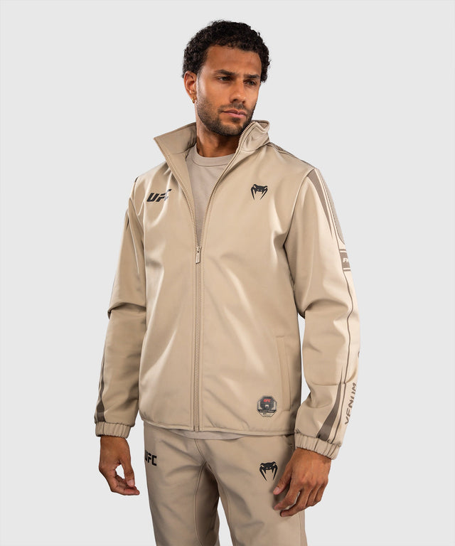 Felpa con zip Venum UFC Unity – Uomo – Sabbia