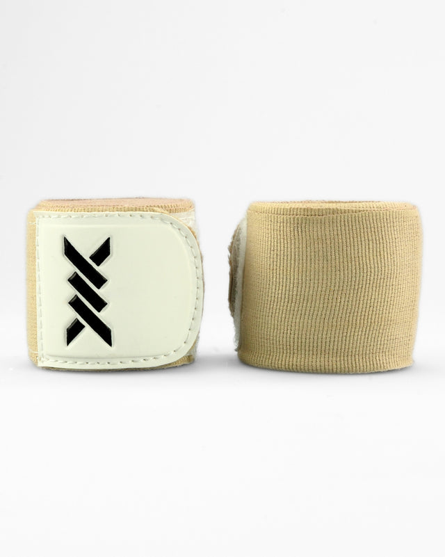 Bandaje de box Caged Essential – Nisip (inclusiv sac de spălare)